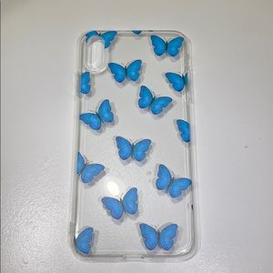 Clear rubber iphone XS Max case